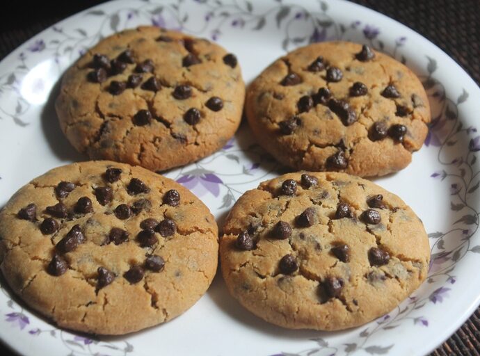 eggless-chocolate-chip-cookies-recipe